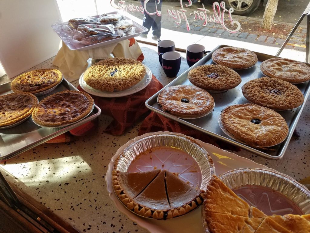 Photo: Facebook/Rudy's Pastry Shop, Pies in the window of Rudy's Pastry Shop