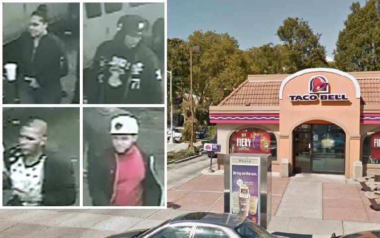 The suspects behind a brutal beating at this Taco Bell restaurant in Woodhaven.