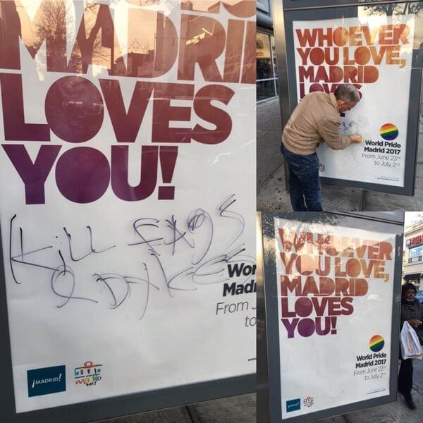 Anti-LGBT graffiti discovered in Astoria