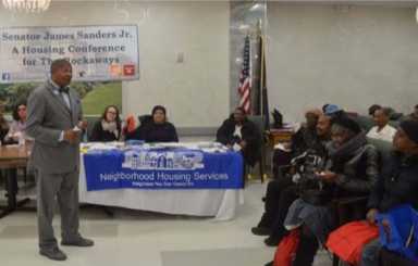 Sanders hosts affordable housing conference