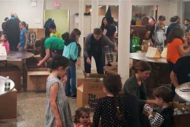 Hunters Point Civic shatters record with annual food drive