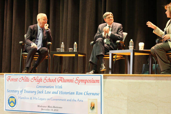 Famed Forest Hills HS alumni return to rap about Hamilton