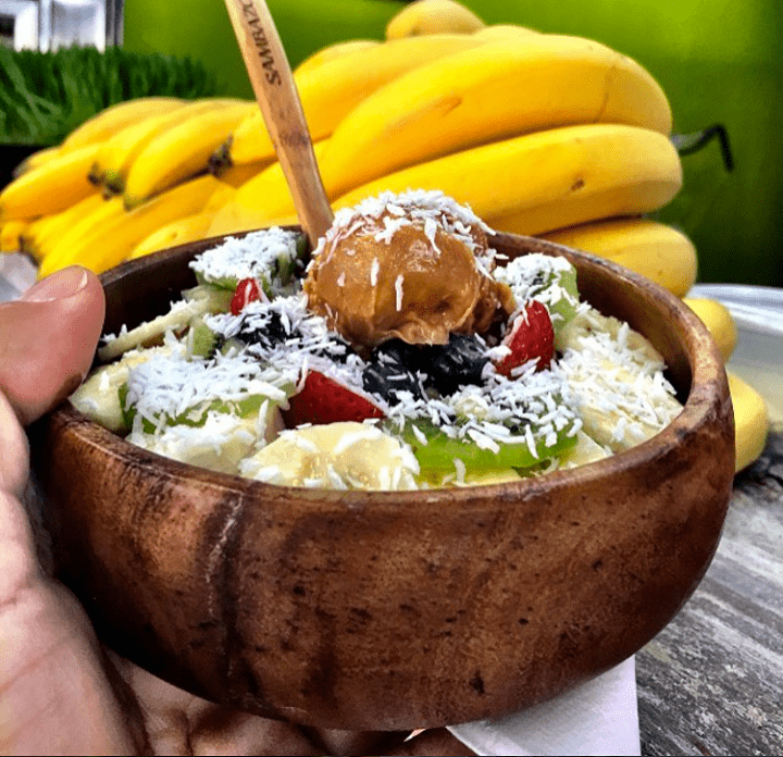 Fusion Juice Bar_Almond Butter Bowl