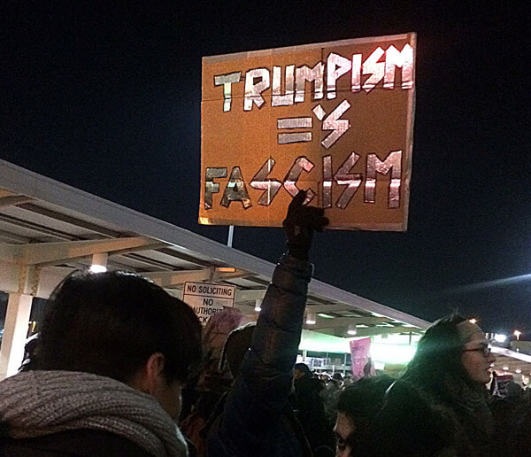 TRUMPED:Protests at JFK, then party at Brooklyn courthouse after judge lets in refugees