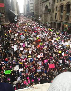 Protest crowds concerns public space advocates