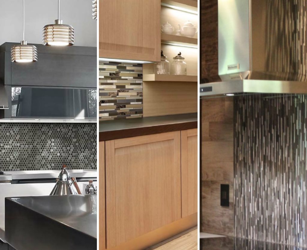 Designing your home with stainless steel mosaics