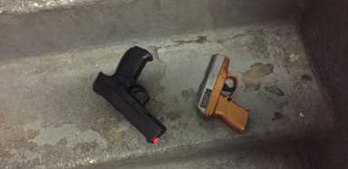 Police fire at suspect wielding fake gun