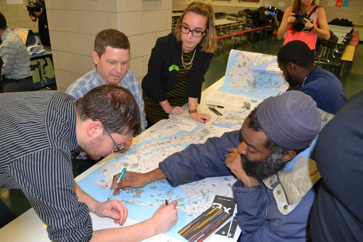 Citywide Transit Plan workshop