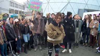 Shia LeBeouf knocks MOMI