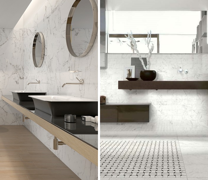 marble vs porcelain