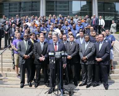 PBA receives tentative five-year conract from city