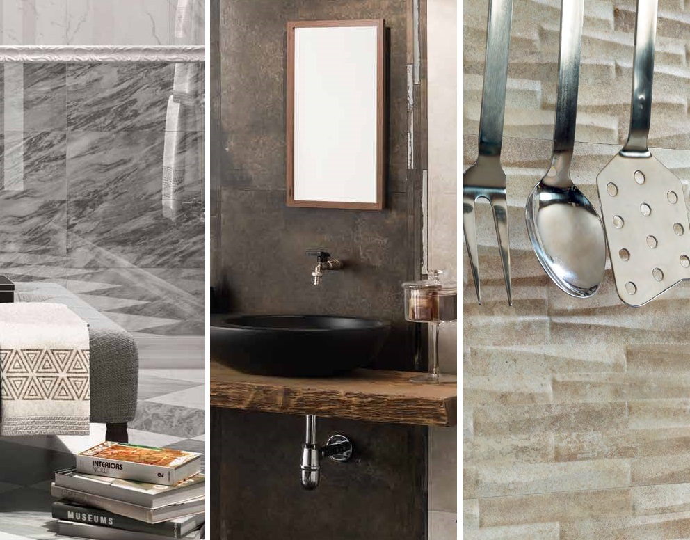 Tile Trends A Look At Metal Stone And Wall Tiles Qns Com 2018 Tile Trends