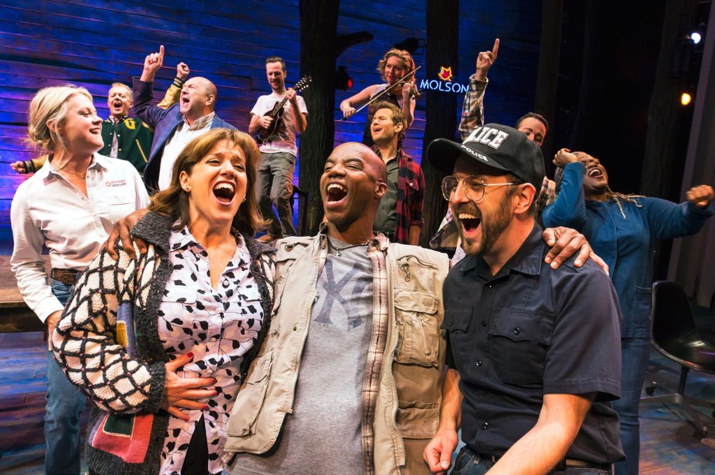 The cast of "Come From Away"