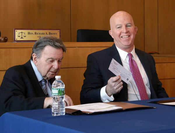 DA Brown gives NYPD chief $20M to fund community policing in boro