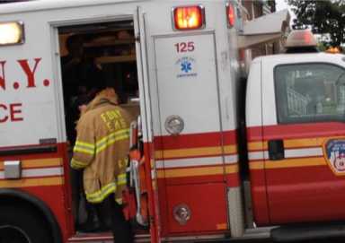 MTA bus strikes ‘highly intoxicated’ man on Roosevelt Ave.: Cops