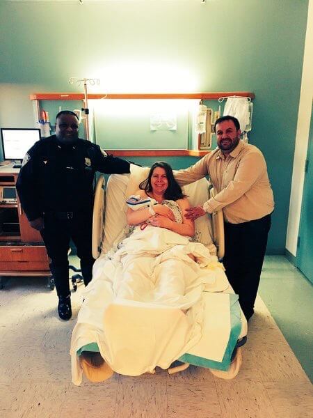 Highway patrolman helps deliver baby and save its life on Kosciuszko Bridge