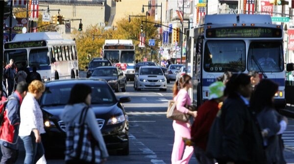 Traffic redirected in Flushing during construction