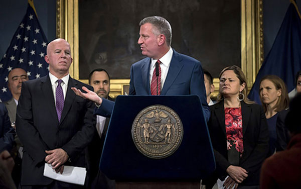 De Blasio cleared of criminal charges in campaign fund-raising probes
