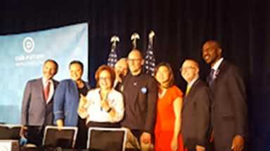 Meng brings Flushing Dreamer to Trump’s speech