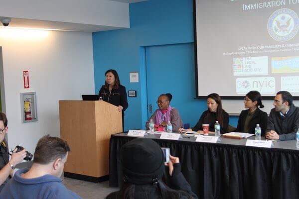 Meng holds immigration town hall meeting in Elmhurst