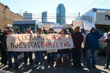 Workers rally at LIC bakery after threat of firings over immigrant status