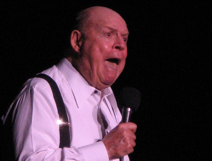 Don Rickles at a 2008 performance in Atlantic City, NJ.