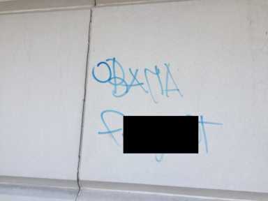 Graffiti censored