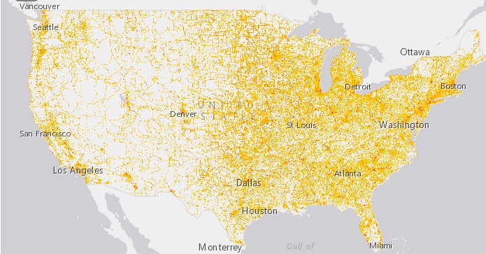 USA NOISE MAP