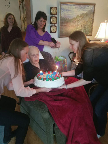 Little Neck NYPD and WWII veteran celebrates 100th birthday