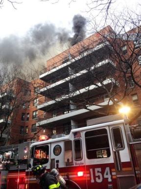 Blaze damages over 100 apartments in Elmhurst