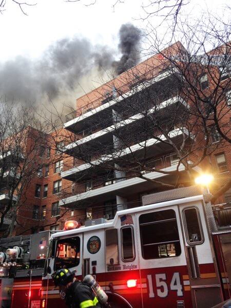 Blaze damages over 100 apartments in Elmhurst