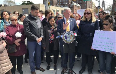 Van Bramer calls for safety measures at deadly Sunnyside intersection