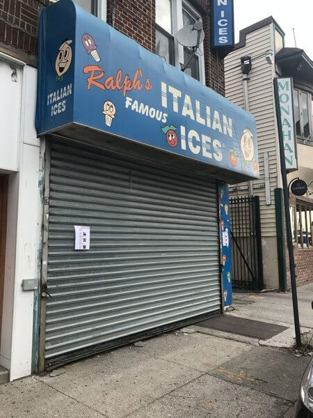 Ralph’s Famous Italian Ices calls it quits