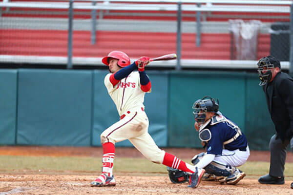 A burst in the batters box: Valente sparking St. John’s early run