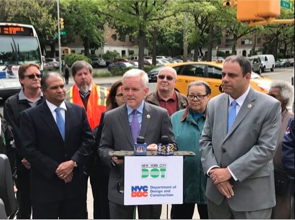 Dangerous roadway repaved in Astoria and Long Island City