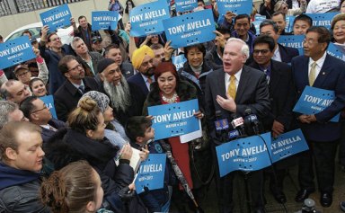 Avella puts the brakes on mayoral campaign