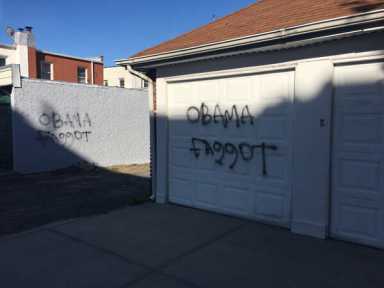 Man suspected in 16 anti-gay graffiti incidents is caught on camera: NYPD
