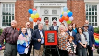Jackson Heights post office dedicated in memory of LGBT rights advocates Jeanne and Jules Manford
