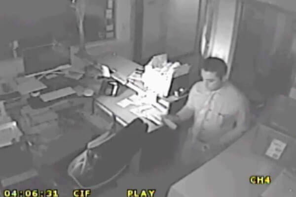 Police look for burglar who broke into Forest Hills businesses