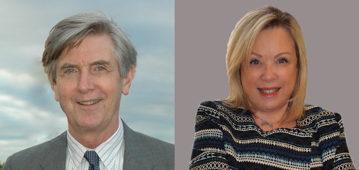 Terri Ross (right) will take over as QCP's executive director after Charles Houston (left) retires at the end of June.