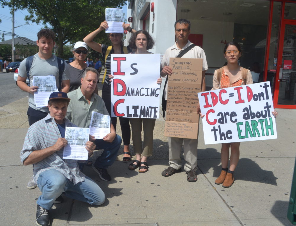 IDC protest Bayside (1)