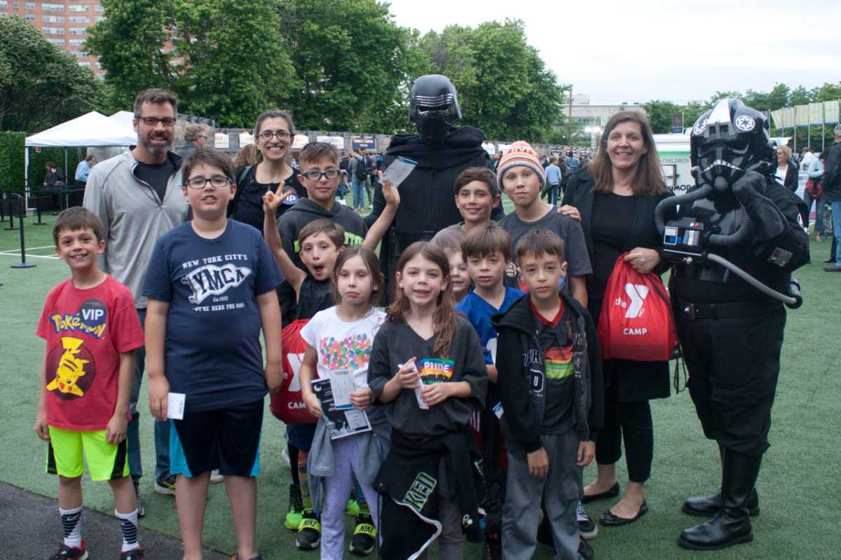YMCA kids at The New York Pops concert