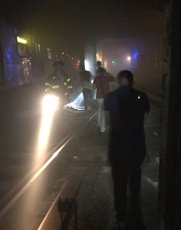 MTA execs blame A train derailment on human error