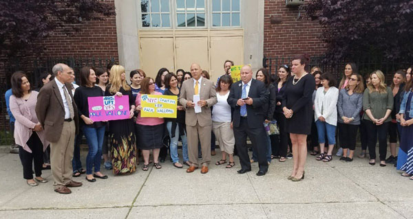 Vallone gains support from the UFT in Council race