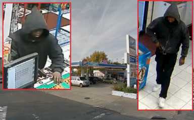 gas station robbery