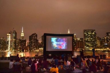 Outdoor cinema returns to Hunters Point South Park this month