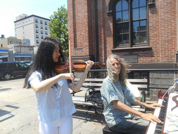 Sing for Hope brings painted pianos to the sidewalks of Queens
