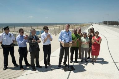 Resilient Rockaway boardwalk completed in time for Memorial Day weekend