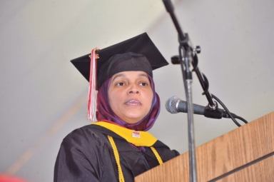 Heavy hearts at York College commencement address
