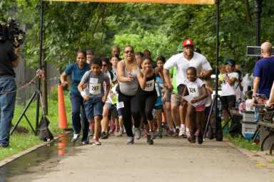 Adventure race Inwood Park manhattan.